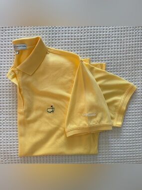 Masters Women’s Yellow Short Sleeve Polo Shirt - Like New!